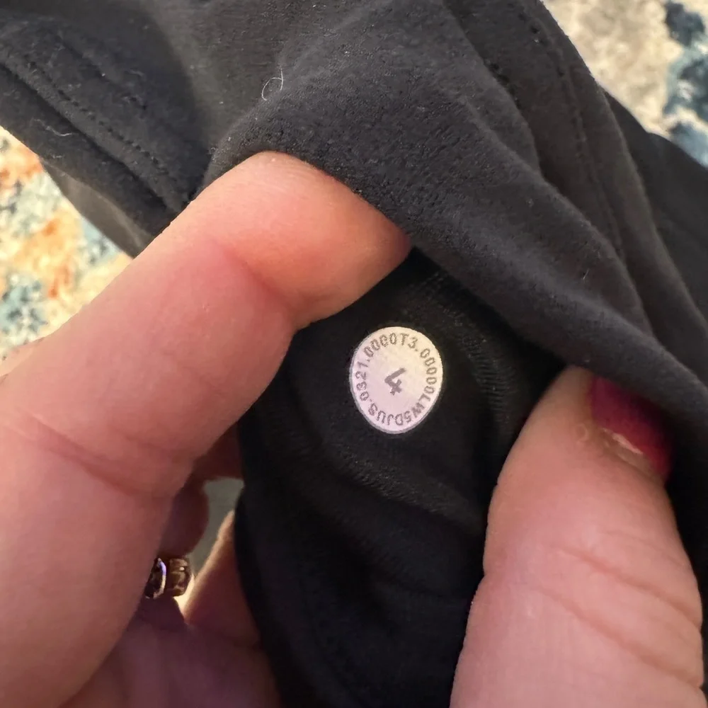 Lululemon Align High Rise Ruched Leggings  Size 4